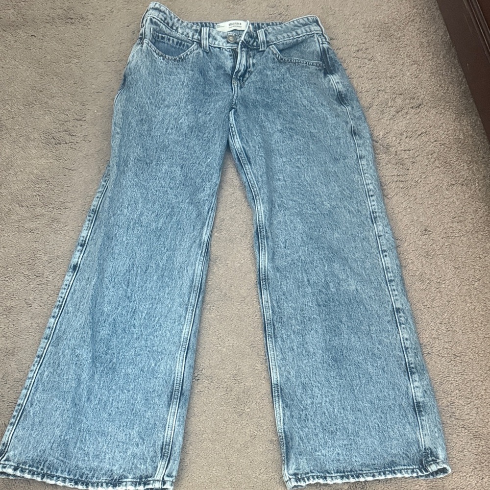 Hollister Low Rise Baggy Jeans